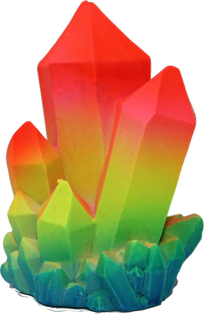 Exotic Environments Crystal Cave, Rainbow, 2.75x2.5x3.75 in - Resin