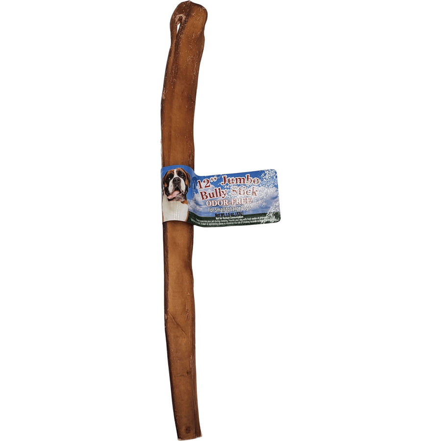 Nature's Own USA Odor-Free Bully Sticks, Beef, 12 in - Rawhide/ Body Parts