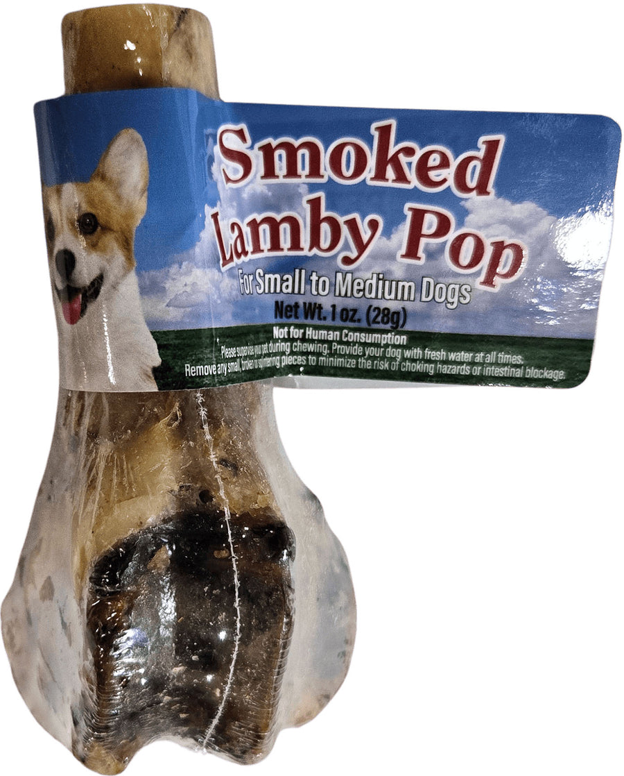 Nature's Own USA Smoked Lamby Pops, Lamb - Rawhide/ Body Parts