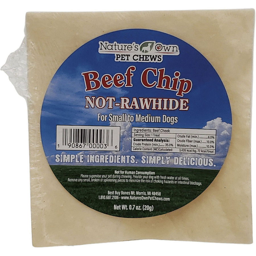 Nature's Own USA Not-Rawhide Beef Chips, Beef - Rawhide/ Body Parts