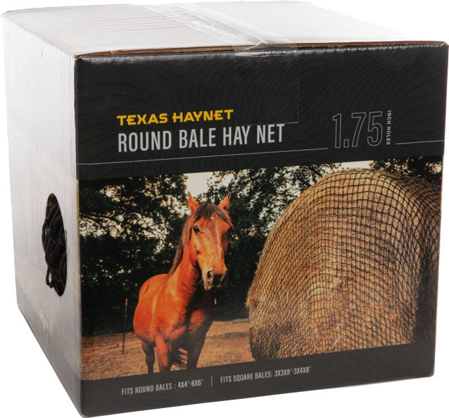 Texas Haynet Round Bale Net, 72x72 - Hay Bags & Nets
