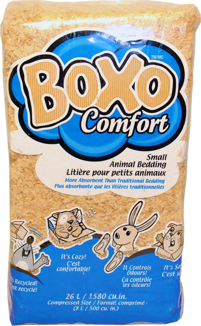 Boxo Comfort Small Animal Bedding, Natural, 26 l - Specialty