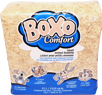 Boxo Comfort Small Animal Bedding, Natural, 51 l - Specialty
