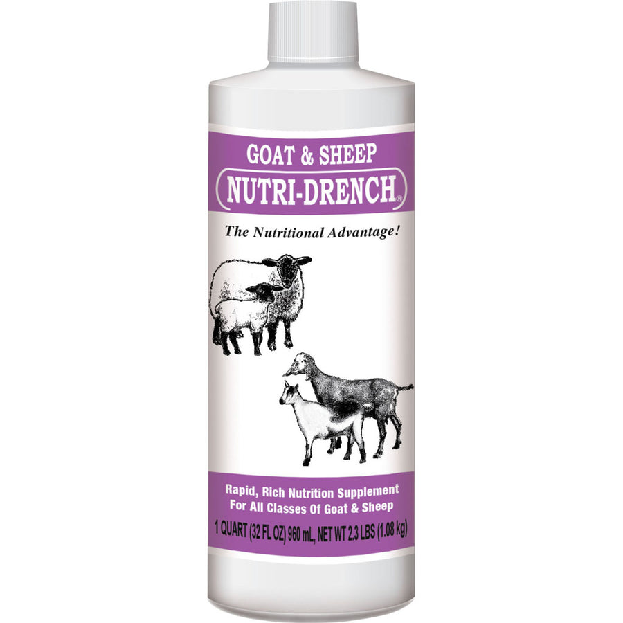 Nutri-Drench Goat & Sheep, 1 qt - Nutrition Liquid