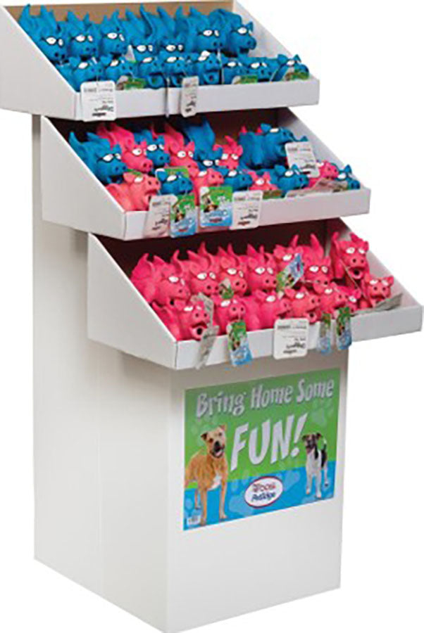 Diggers Flying Grunt Pig Kit 3t Display, 60 pc - Latex