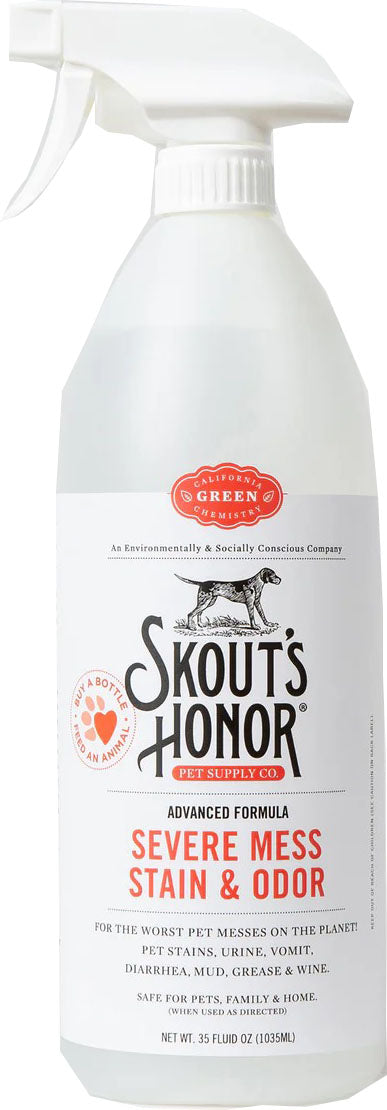 Skouts Honor Severe Mess Stain/Odor Advanced, 35 oz - Stain & Odor Removers