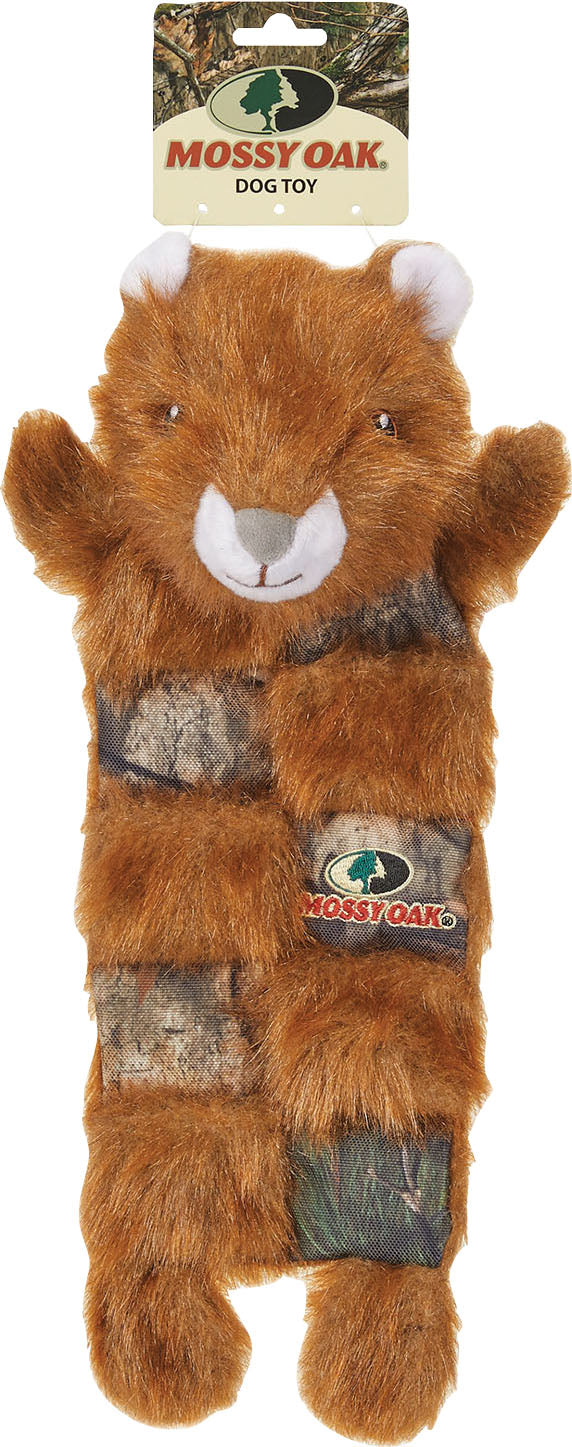 Boss Pet Mossy Oak Squeaker Mat Squeaktaculars Squirrel - Plush