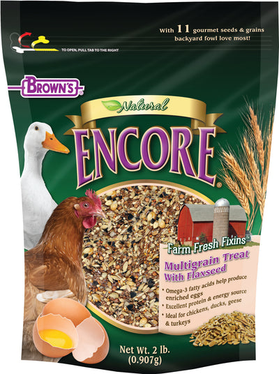 Brown's Encore Natural Multigrain with Flaxseed Treat, 2 lb - Treats