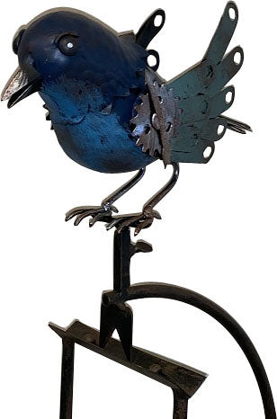 Esschert Design Metal Mechanical Bird in Flight Rocker - Statuary, Wind Spinners/Chimes