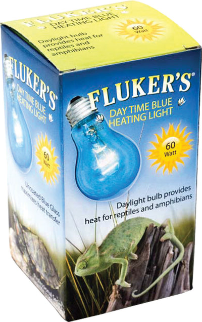 Fluker's Blue Daylight Bulb, 60 Watt - Incandescent