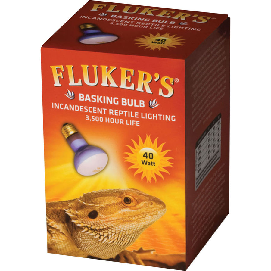 Fluker's Basking Spotlight Bulb, 40 Watt - Incandescent