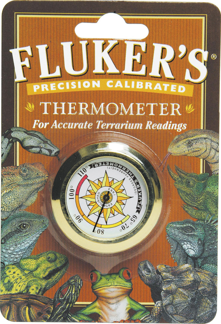 Fluker's Round Thermometer - Gauges