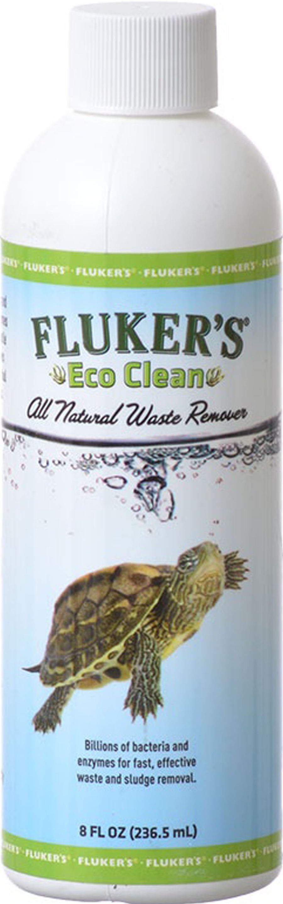 Fluker's Eco Clean All-Natural Waste Remover, 8 oz - Water Conditioners