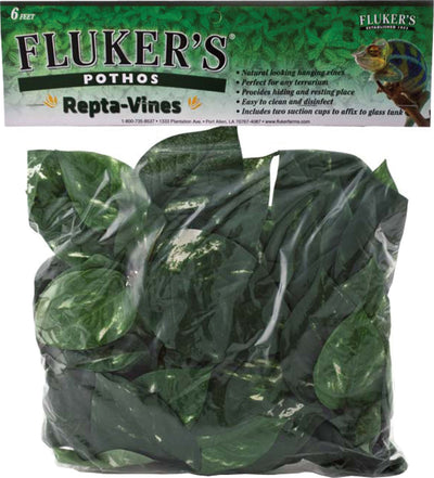 Fluker's Repta Vine Pothos, Green, 6 ft - Wood/Vines