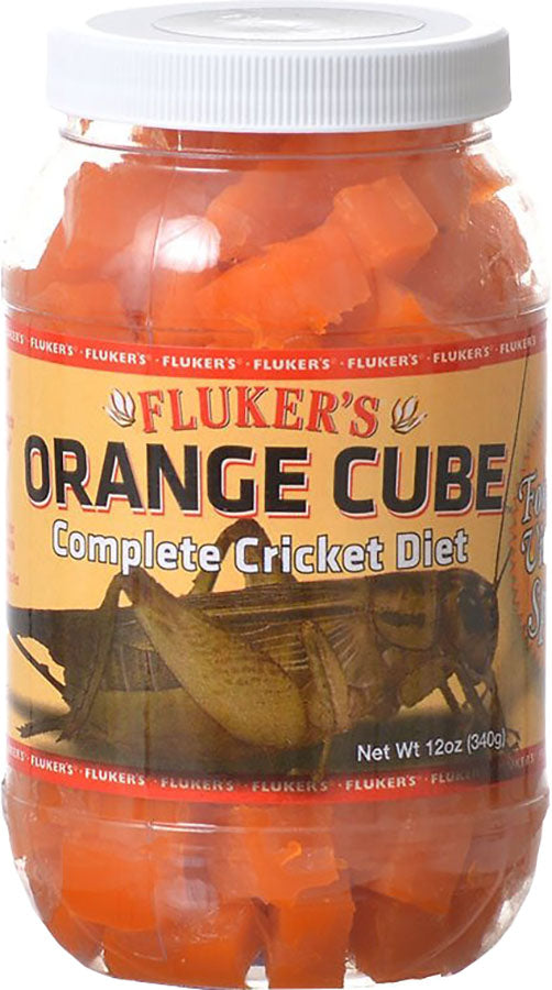 Fluker's Orange Cube-Complete Cricket Diet, 12 oz