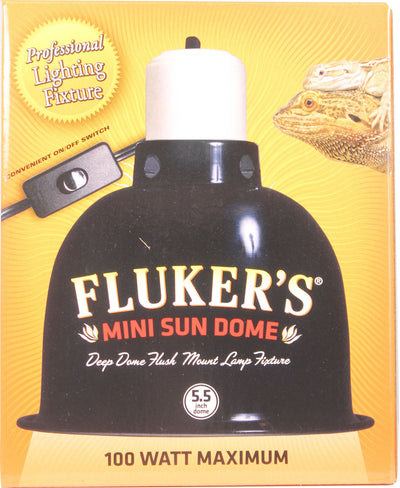 Fluker's Deep Dome Mini Lamp, 5.5 in - Domes