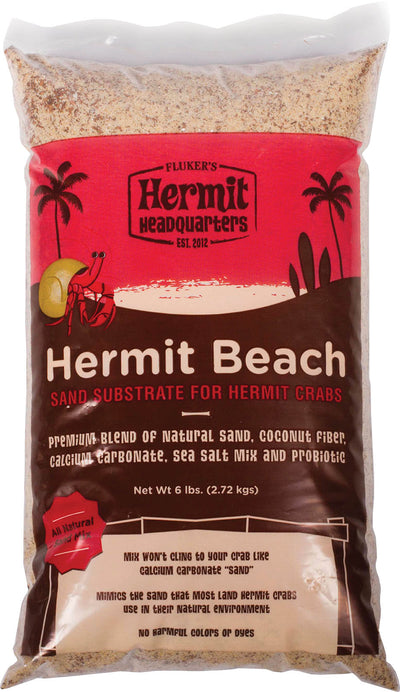Fluker's Hermit Headquarters Hermit Crab Beach Sand, 6 lb