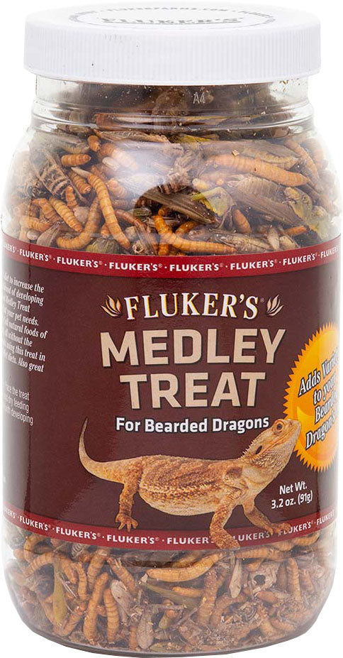 Fluker's Bearded Dragon Medley Treat, 3.2 oz