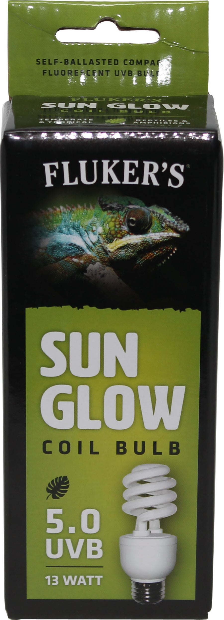 Fluker's Sun Glow Coil Bulb Tropical 5.0 Uvb, 13 Watt - Fluorescent