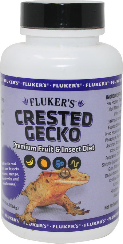 Fluker's Crested Gecko Premium Fruit & Insect Diet, 4 oz - General