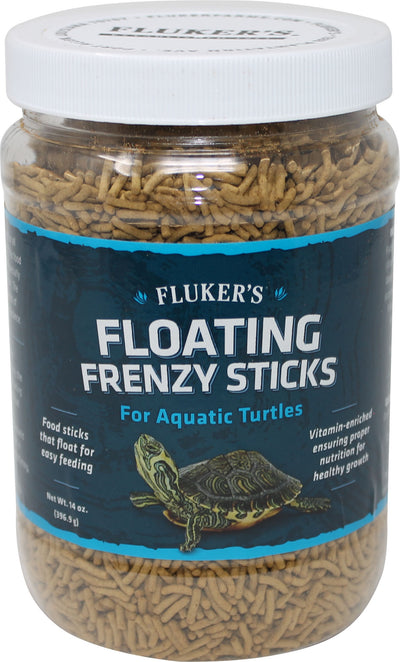 Fluker's Aquatic Turtle Floating Frenzy Sticks, 14 oz - Turtle/Tortoise