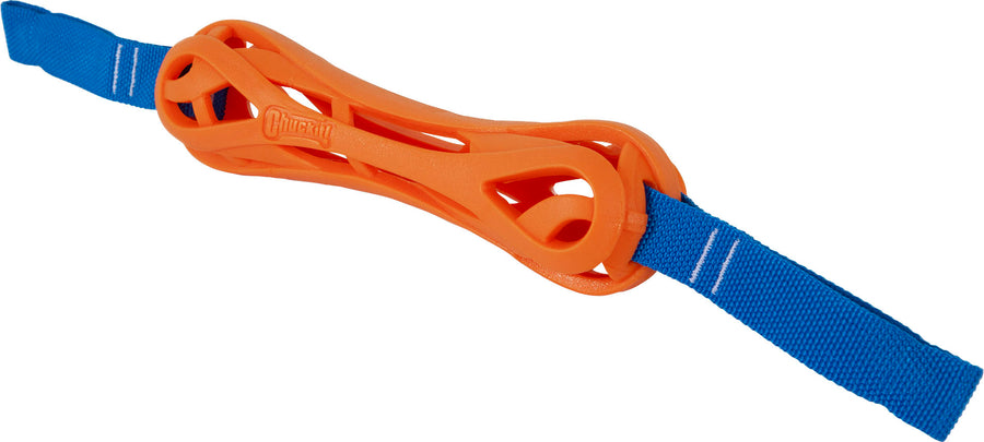 Chuckit! Air Fetch Bumper, Blue/Orange - Hard Plastic