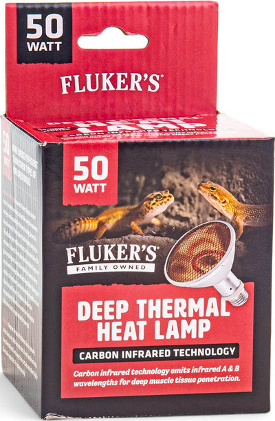Fluker's Deep Thermal Heat Lamp, 50 Watt - Heat Emitters