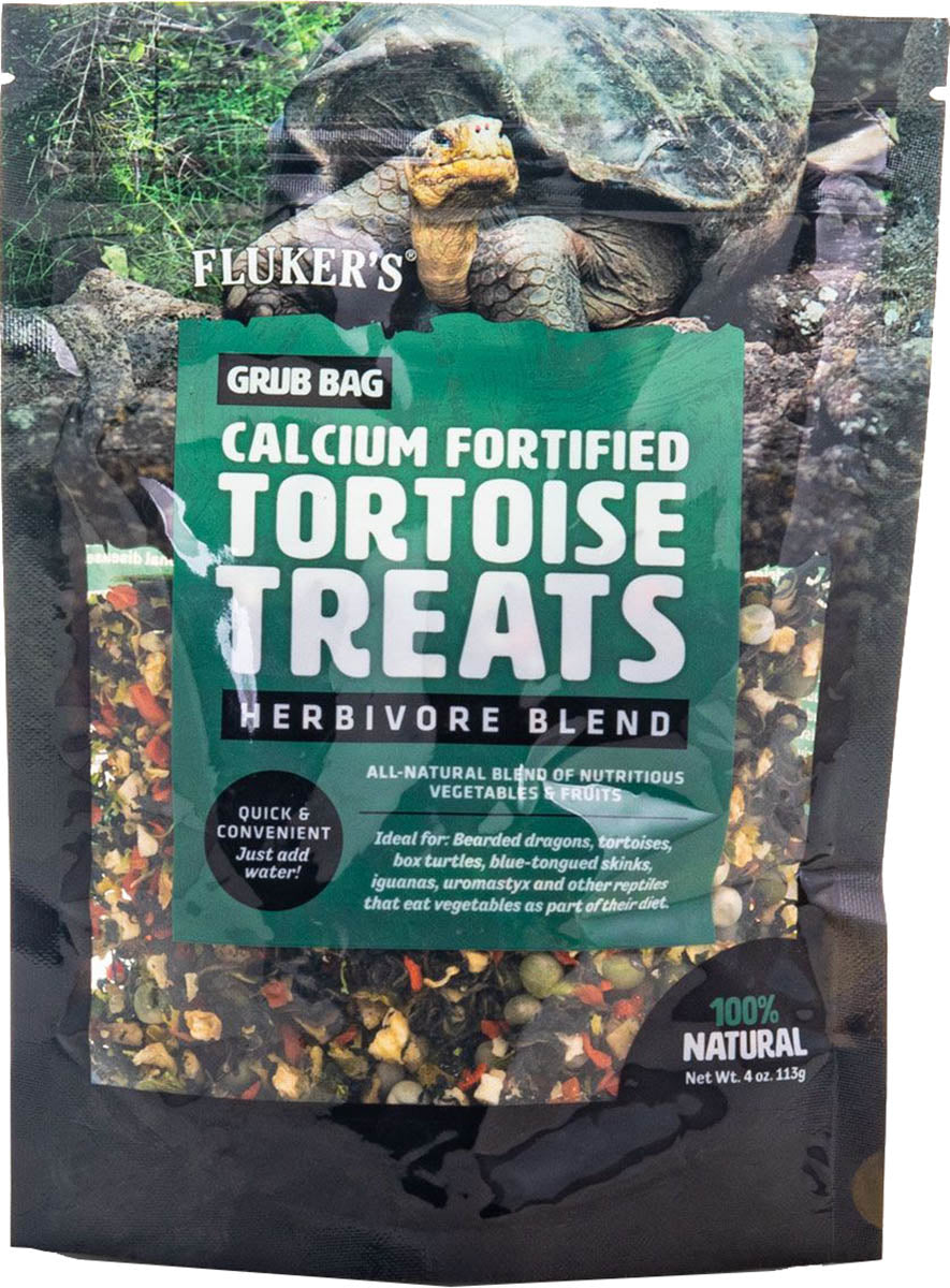 Fluker's Grub Bag Tortoise Treat, 4 oz - Turtle/Tortoise