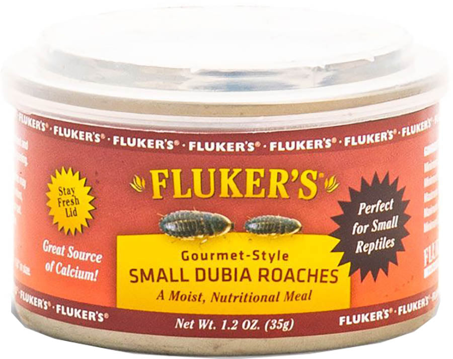 Fluker's Gourmet Canned Small Dubia Roaches, 1.2 oz - General