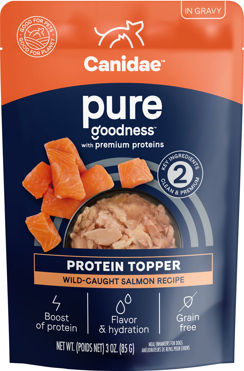 Canidae Pure Goodness Protein Topper, Salmon, 3 oz - Canned