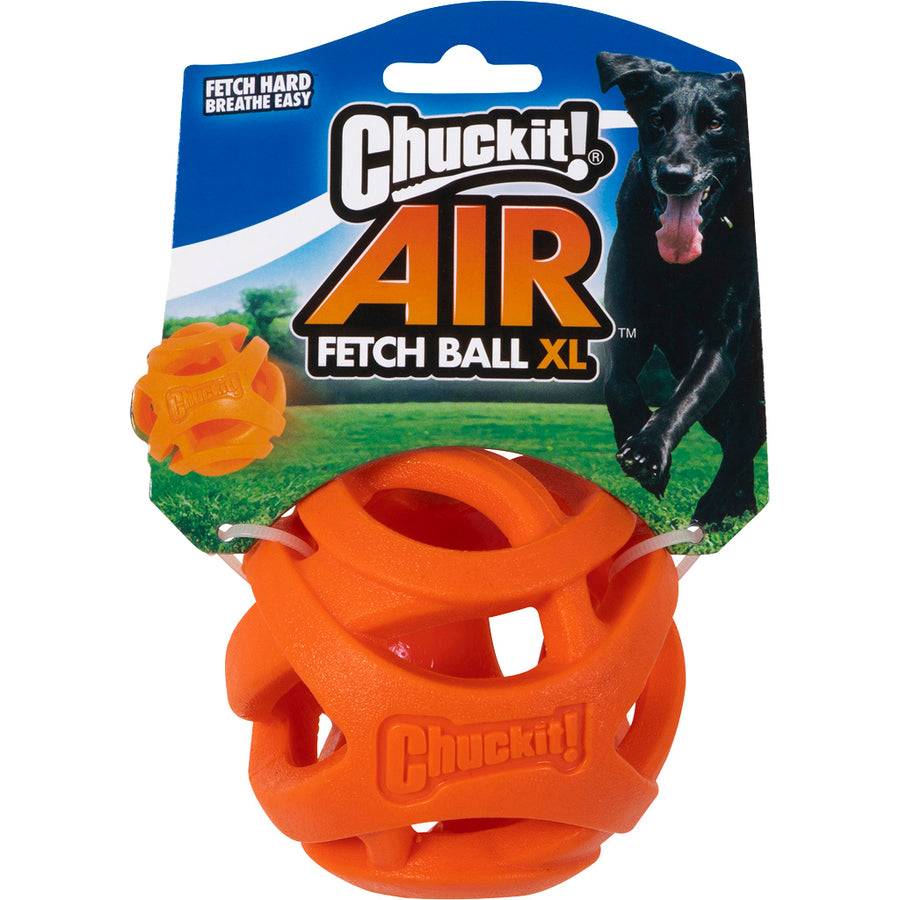 Chuckit! Air Fetch Ball, Orange, XL - Rubber