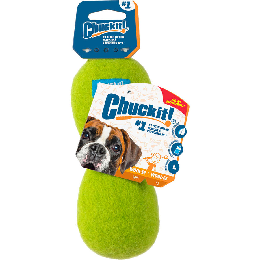Chuckit! Wool-Ee Bone, LG - General