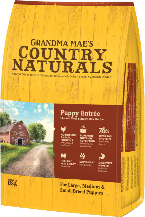 Country Naturals Puppy Food, Chicken, 12 lb - Dry
