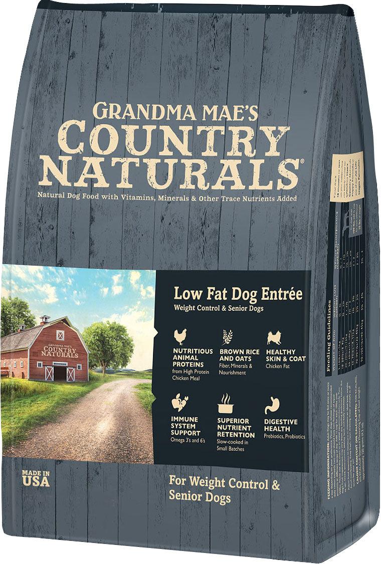 Country Naturals Low Fat Dog Food, Chicken, 4 lb - Dry