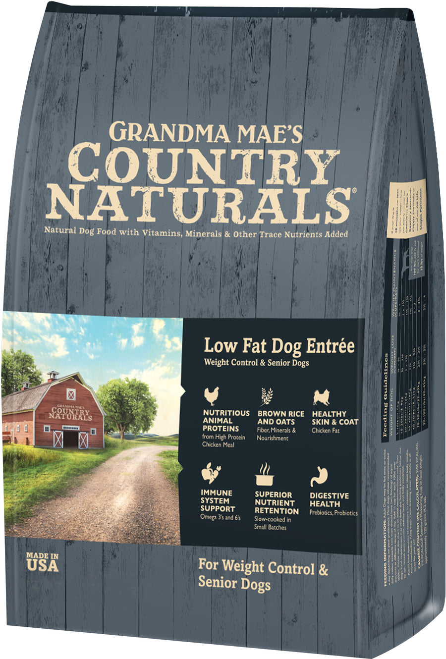 Country Naturals Low Fat Dog Food, Chicken, 12 lb - Dry