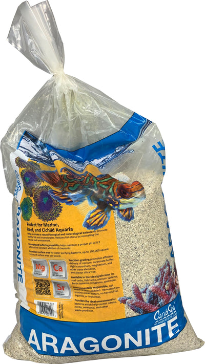 Caribsea Aragonite Aquatic Substrate, Special Grade Reef, 40 lb - Marine