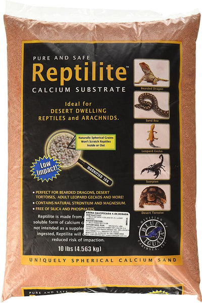 Caribsea Reptilite All Natural Calcium Substrate, Desert Rose, 10 lb - Sand