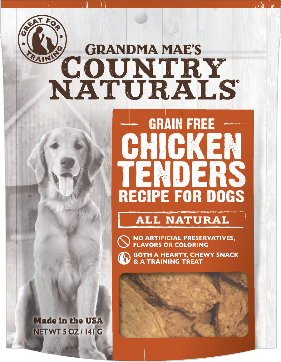 Country Naturals Grain Free Tenders, Chicken, 5 oz - Soft Treats