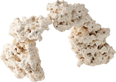 Caribsea South Seas Base Rock, White, 40 lb