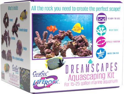 Caribsea Liferock Dreamscapes Assortment Box, SM - 15-25 gal