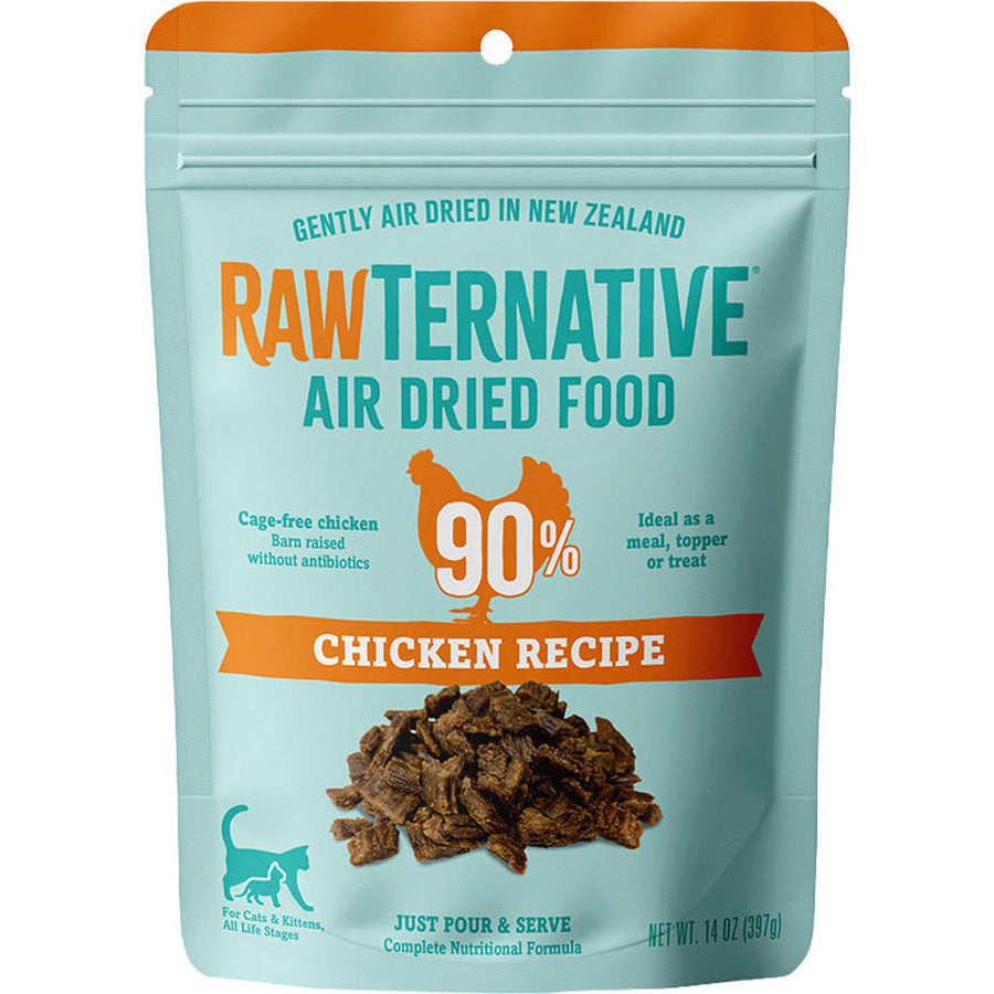 Rawternative Air Dried Cat Food, Chicken, 14 oz - Dry