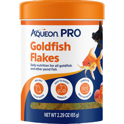 Aqueon Pro Goldfish Flakes, 2.29 oz - Standard