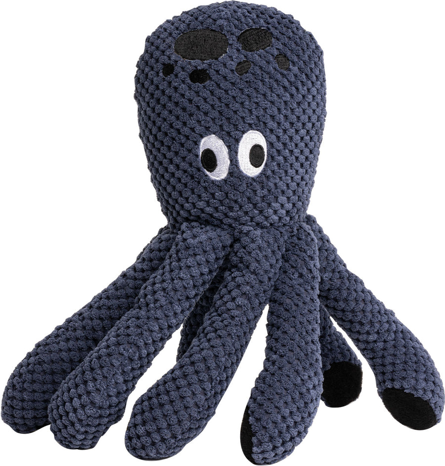 Fabdog Floppy Octopus, Dark Gray, LG - Plush