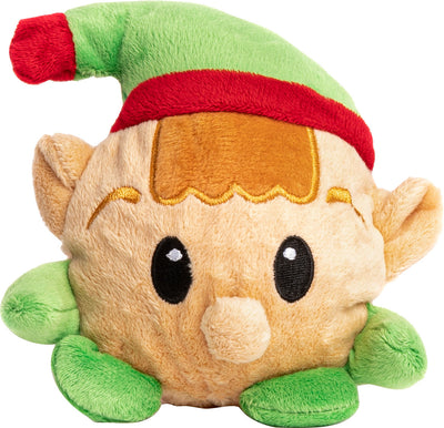 Fabdog Holiday Elf Faball, Green, LG - Christmas