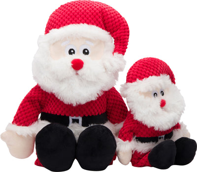Fabdog Holiday Santa Floppy, Red, LG - Christmas