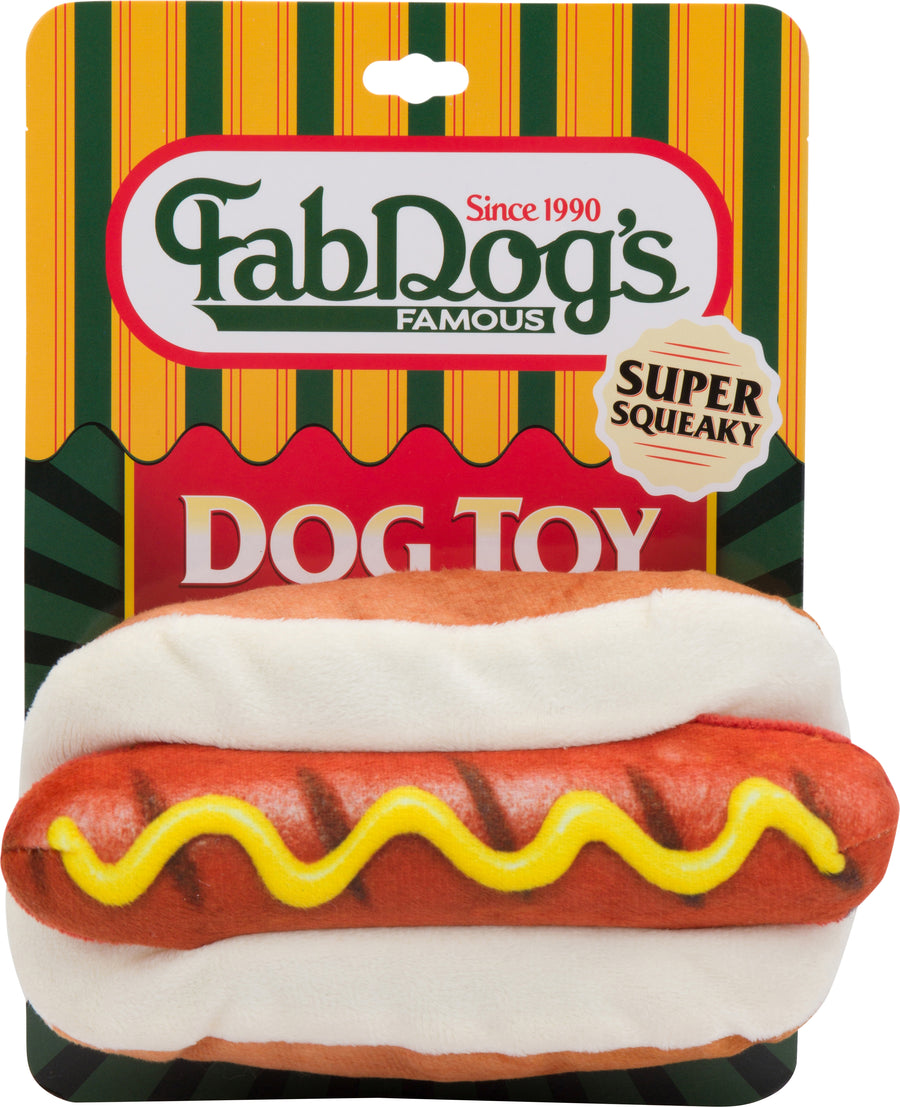 Fabdog Fast Foodies Fabdog's Hot Dog - Plush