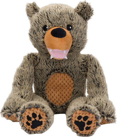 Fabdog Floppy Grizzly, Brown, LG - Plush