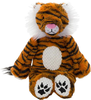 Fabdog Floppy Tiger, Brown, LG - Plush