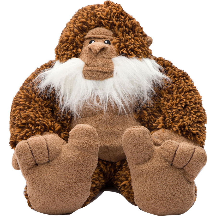 Fabdog Fluffy Big Foot, Brown, O/s - Plush