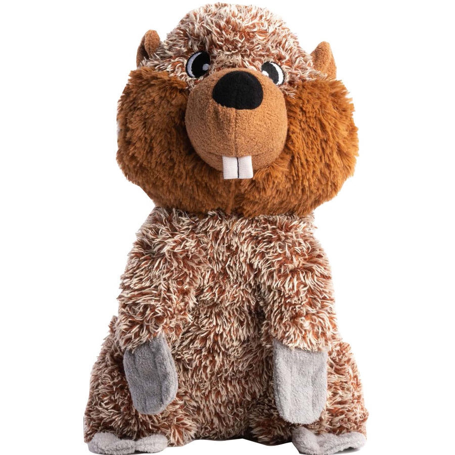 Fabdog Fluffy Beaver, Brown, O/s - Plush